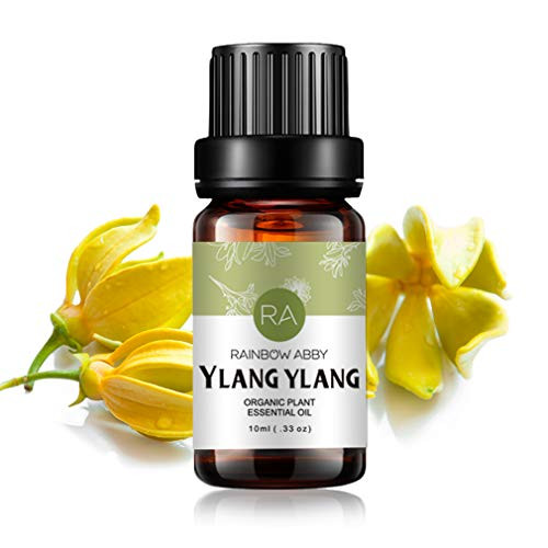 Ylang Ylang Essential Oil 10ml -0-33oz- - 100 Pure Therapeutic Grade for Aromatherapy Diffuser  Massage  Skin Care