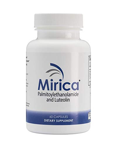 Mirica® - Pea -Palmitoylethanolamide- and Luteolin - Immune and Nervous System Support - Pain Relief - Anti-Inflammatory Supplement - 60 ct