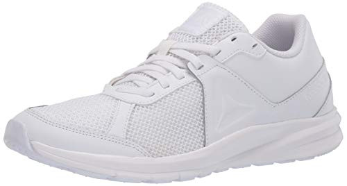 Reebok Mens Endless Road PR Running Shoe  White-White-White  9 M US