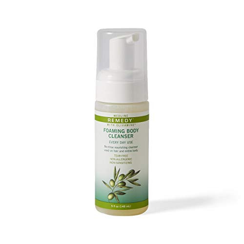 Medline Remedy Olivamine Foaming Body Cleanser 5 Fluid Ounce Medline Remedy Olivamine Foaming Body Cleanser 5 Fluid Ounce