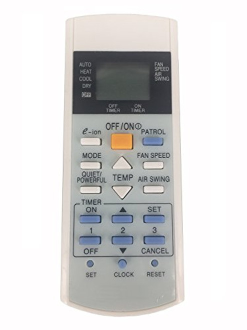 Meide A75C3298 Panasonic A-C Air Conditioner Remote Control for Panasonic A75C2998 A75C3060 A75C3155 A75C3159 A75C3182 A75C3184 A75C3058 Air Condition