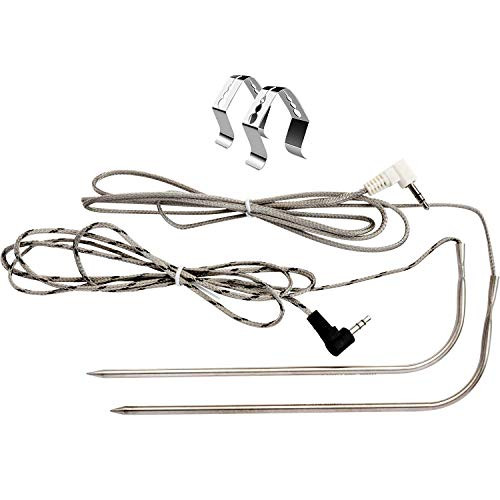 eBasics Replacement Meat Probes Temperature Probe Compatible with Traeger Pellet Grills with Digital Pro Controller Meat Probe Capability  Excluding P