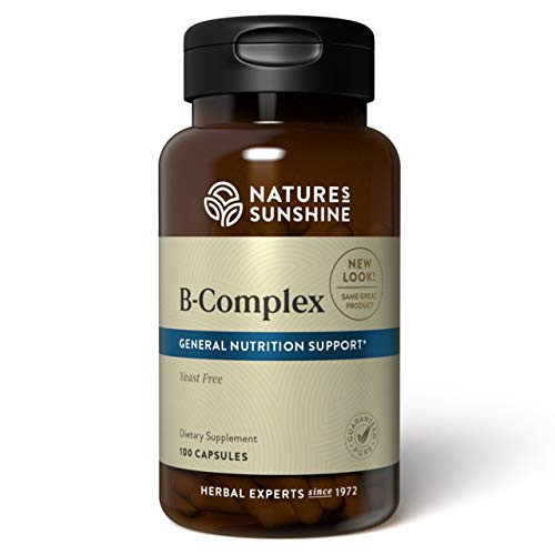 Natures Sunshine Vitamin B-Complex 100 Capsules Natures Sunshine Vitamin B-Complex 100 Capsules