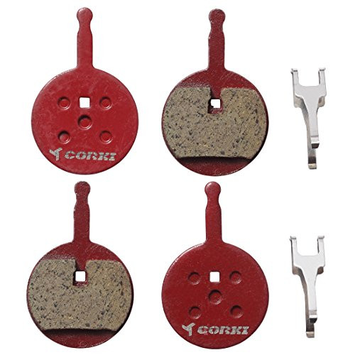 2 Pairs Organic Resin Bicycle Disc Brake Pads for Avid BB5 Mechanical