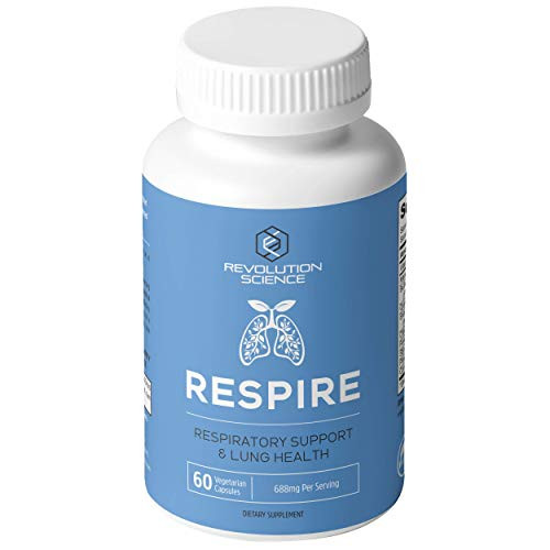 Lung Cleanse and Detox and Lung Support Supplement - Respire - Natural Allergy Relief and Respiratory Decongestants for Adults - Asthma and Sinus Relief - C