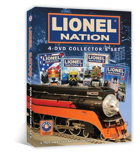 Lionel Nation 4-DVD Collectors Set  Parts 1-4