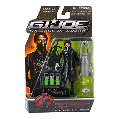 G-I- Joe The Rise of Cobra Movie Action Figure Rex The Doctor Lewis -Chief Experimental Doctor- 3-75 Inches G-I- Joe The Rise of Cobra Movie Action Figure Rex The Doctor Lewis -Chief Experimental Doctor- 3-75 Inches