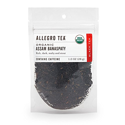 Allegro Tea  Organic Assam Banaspaty  Loose Leaf Tea  1 oz