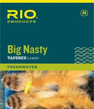 Rio Big Nasty Leader  6ft  10lb - 3 Pack