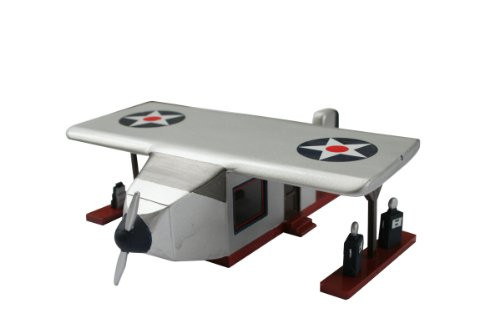 Bachmann Industries Roadside U-S-A Building HO Scale Airplane Gas Station