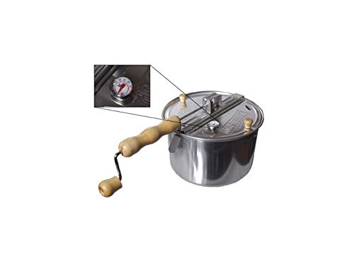 Homebrewers Outpost - COF123 Whirley-Pop Popper -6 Quart- - Thermometer