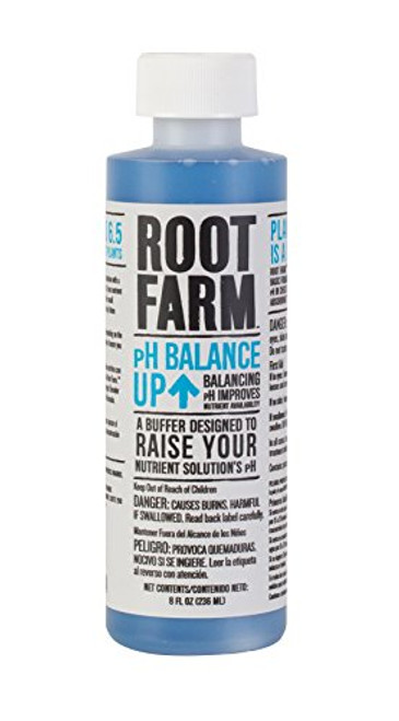 Root Farm pH Balance Up For Hydroponic Plants  8 oz