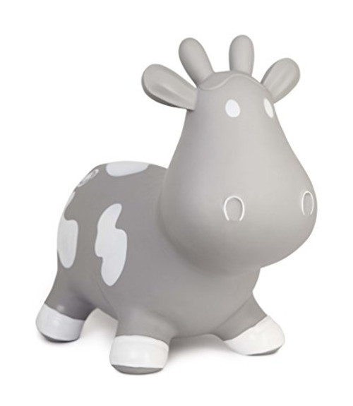 Trumpette Howdy Bouncy Cow  Grey
