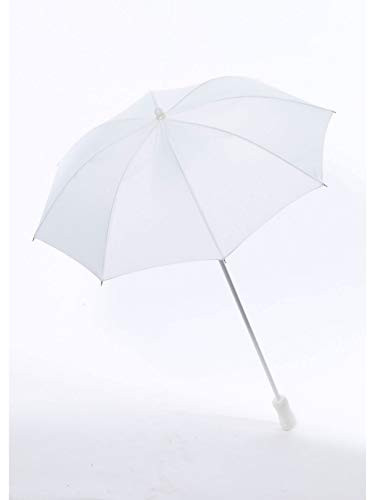 Rubies Costume Co Silk Parasol Costume  White  White