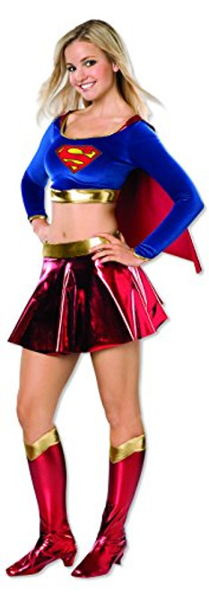 Rubies Costume Co Womens DC Superheroes Supergirl Teen Costume  Multi  Teen Rubies Costume Co Womens DC Superheroes Supergirl Teen Costume  Multi  Teen
