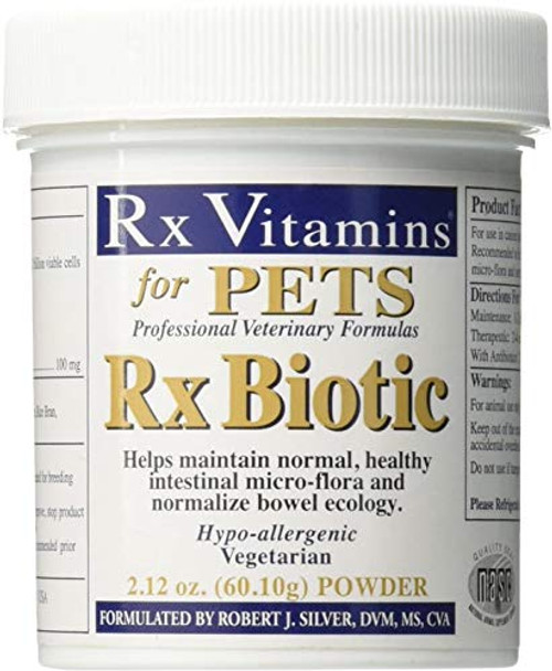 -Ship from USA- Rx Vitamins for Pets - Rx Biotic 2-12 oz- - Probiotics for Digestive Health -ITEM-NO-EGB41S-1GFT8213 -Ship from USA- Rx Vitamins for Pets - Rx Biotic 2-12 oz- - Probiotics for Digestive Health -ITEM-NO-EGB41S-1GFT8213
