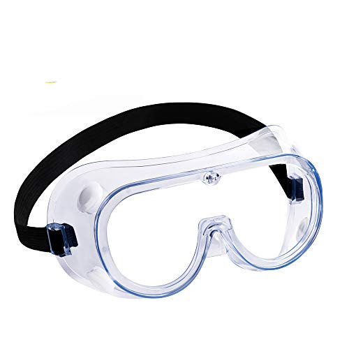 Anti-Fog Safety Goggles  Protective Safety Glasses  Soft Crystal Clear Eye Protection - Perfect for Construction  Shooting  Lab Work  and More -1-