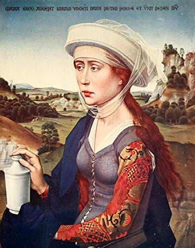 Saint Marie-Magdeleine LArt et les Artistes 18 1914 Poster Print by Rogier van der Weyden -18 x 24-