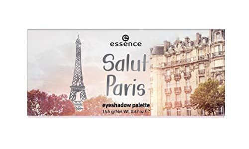essence - Salut Paris Eyeshadow Palette - 9 Blendable Shades - Matte and Shimmer Finishes
