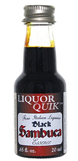 Liquor Quik Natural Liquor Essence 20 mL -Black Sambuca- Liquor Quik Natural Liquor Essence 20 mL -Black Sambuca-