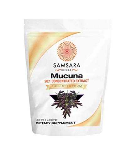 Samsara Herbs Mucuna Extract Powder -8oz- 201 Concentrated Extract