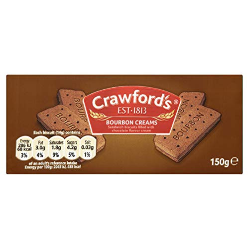 Crawfords Bourbon Creams 150g