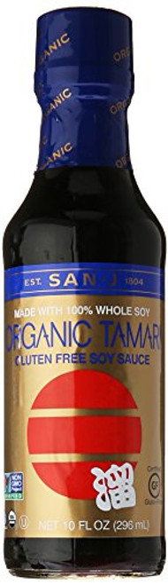 San-J Tamari Soy Sauce Whole Bean Wheat Free 10 oz San-J Tamari Soy Sauce Whole Bean Wheat Free 10 oz