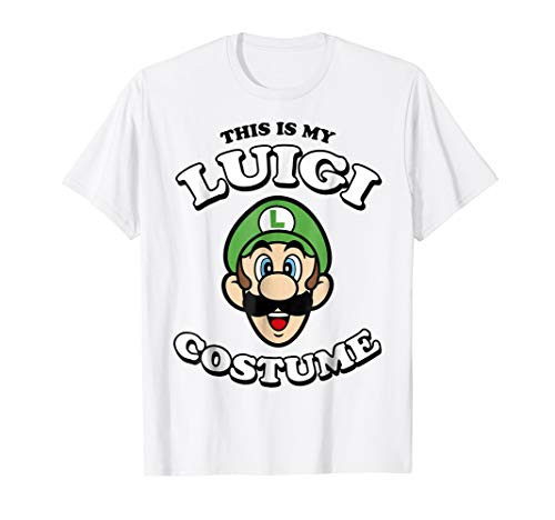 Nintendo Super Mario My Luigi Costume Graphic T-Shirt Nintendo Super Mario My Luigi Costume Graphic T-Shirt
