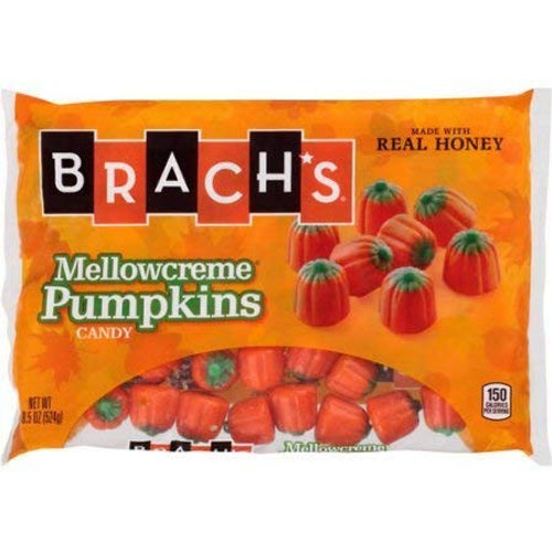 Brachs Mellowcreme Pumpkins 4 Pack Made with Real Honey -4-11oz Bags- Brachs Mellowcreme Pumpkins 4 Pack Made with Real Honey -4-11oz Bags-