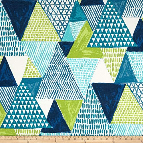 Richloom Fabrics 0599506 Richloom Solarium Outdoor Tribune Opal Fabric by The Yard