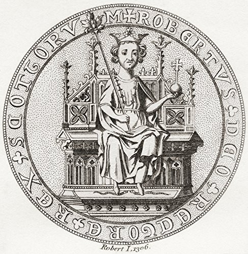 Posterazzi Seal popularly known as Robert the Bruce 1274 Poster Print  -13 x 14-