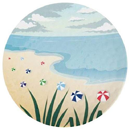 Galleyware Seaside Melamine Dinner Plates -Set of 6-