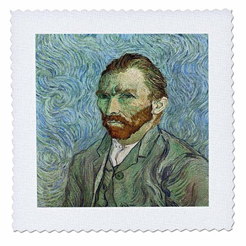 3dRose qs-128127-1 Self-Portrait by Vincent Van Gogh Quilt Square 10 by 10 3dRose qs-128127-1 Self-Portrait by Vincent Van Gogh Quilt Square 10 by 10