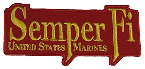 SEMPER FI UNITED STATES MARINES USMC PATCH - COLOR - Veteran Owned Business