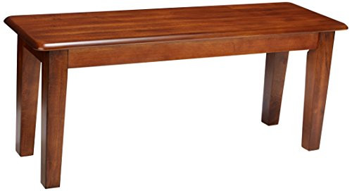 Ashley Furniture Signature Design - Berringer Dining Bench - Rectangular - Vintage Casual - Rustic Brown Finish
