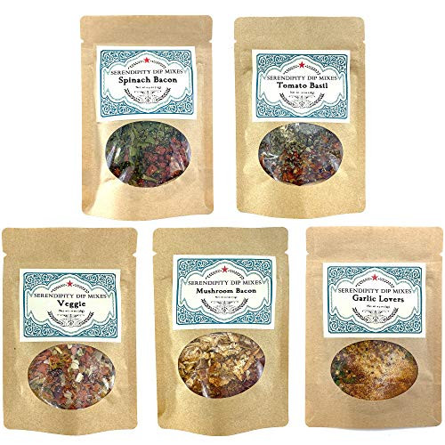 Serendipity Creamy Dip Mix - Farmers Market Variety Pack  5 Dip Mixes