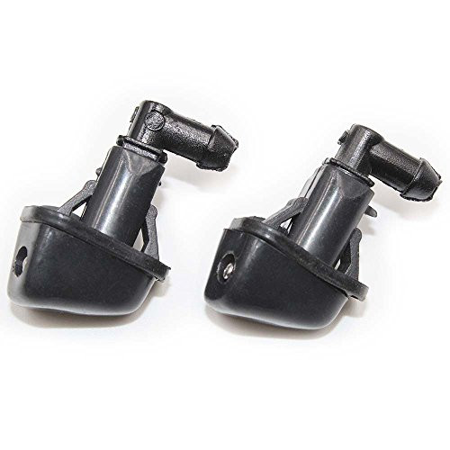 koauto 2pcs Windshield Washer Nozzle Hose Sprayer Motor For Accord 76810-S84-C02