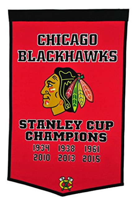 Winning Streak NHL Chicago Blackhawks Dynasty Banner Winning Streak NHL Chicago Blackhawks Dynasty Banner