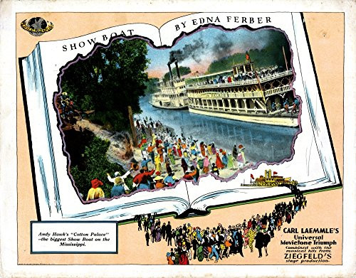 Posterazzi EVCMCDSHBOEC005H Show Boat 1929 Movie Poster Masterprint  14 x 11