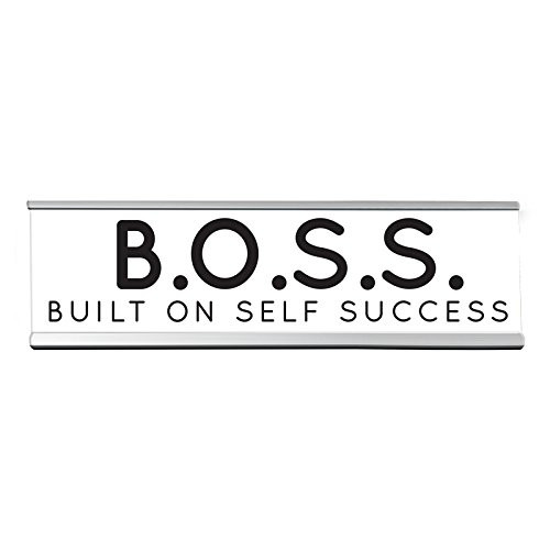 Wellspring 1 Accessory Desk Sign  White -4454-