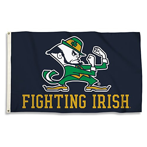 BSI NCAA College Notre Dame Fighting Irish 3 X 5 Foot Flag with Grommets