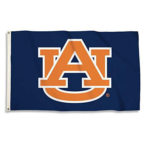 BSI NCAA College Auburn Tigers 3 X 5 Foot Flag with Grommets