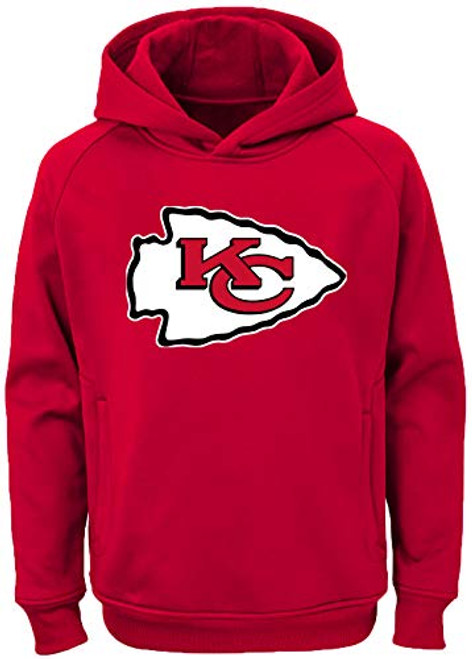 NFL Youth Team Color Performance Primary Logo Pullover Sweatshirt Hoodie -Small 8 Kansas City Chiefs- NFL Youth Team Color Performance Primary Logo Pullover Sweatshirt Hoodie -Small 8 Kansas City Chiefs-