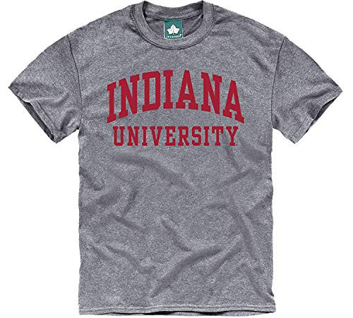 Ivysport Indiana University Hoosiers Short-Sleeve T-Shirt Classic Charcoal Grey Large Ivysport Indiana University Hoosiers Short-Sleeve T-Shirt Classic Charcoal Grey Large