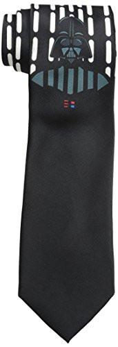 Star Wars Mens Darth Vader Underknot Tie  black  One Size
