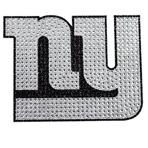 NFL New York Giants Bling Emblem  6-25-inches  One Size