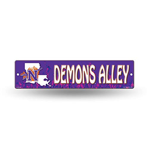 NCAA Rico Industries 16-Inch Plastic Street Sign Décor  Northwestern State Demons