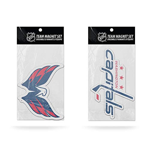 NHL Rico Industries 2-Pack Die Cut Team Logo Magnet Set Washington Capitals NHL Rico Industries 2-Pack Die Cut Team Logo Magnet Set Washington Capitals