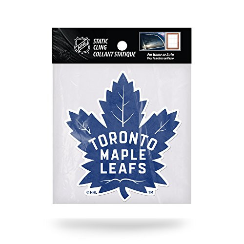 NHL Rico Industries Die Cut Static Cling Decal Toronto Maple Leafs NHL Rico Industries Die Cut Static Cling Decal Toronto Maple Leafs