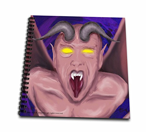 3dRose db-23194-1 Shriek Demon Devil Digital Art Drawing Book 8 by 8-Inch 3dRose db-23194-1 Shriek Demon Devil Digital Art Drawing Book 8 by 8-Inch